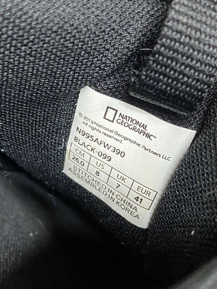 내셔널지오그래픽 운동화 260--5