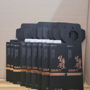 일품진로 오크43 오크25 1병입 빈박스 3종 9개
