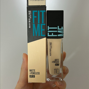 메이블린 뉴욕 핏 미 파운데이션 110