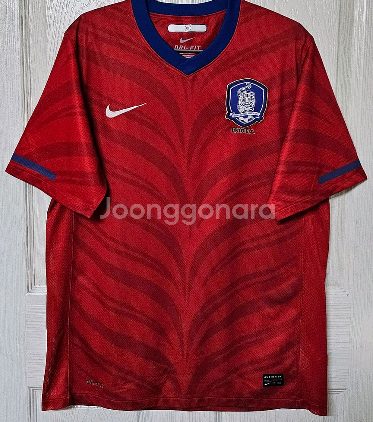 [L] 10-12 대한민국 축구 국가대표 홈 유니폼--0
