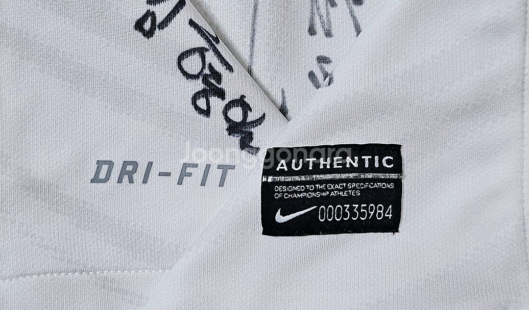 10-12 대한민국 축구 국가대표 스쿼드 사인 유니폼--2