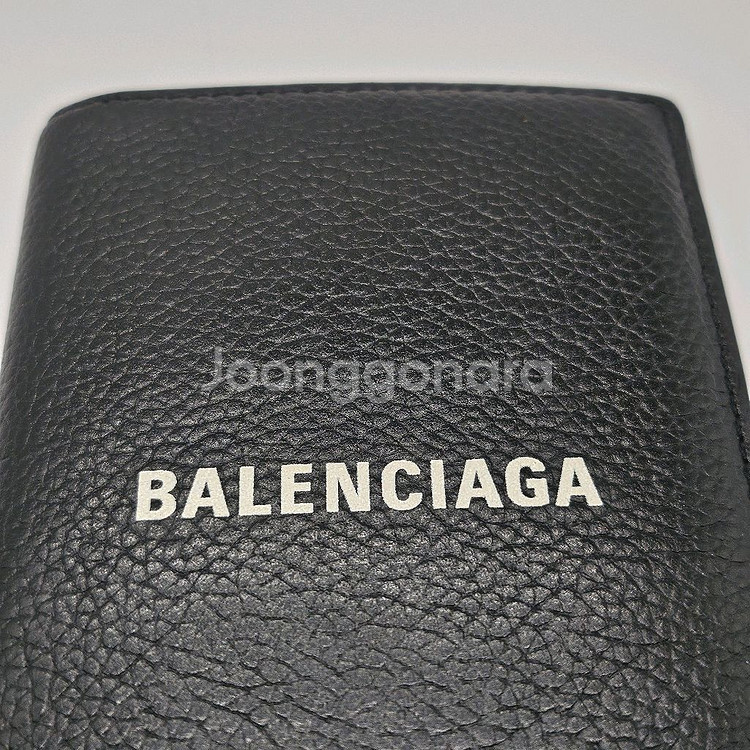 정품 발렌시아가 캐쉬 버티컬 반지갑--9