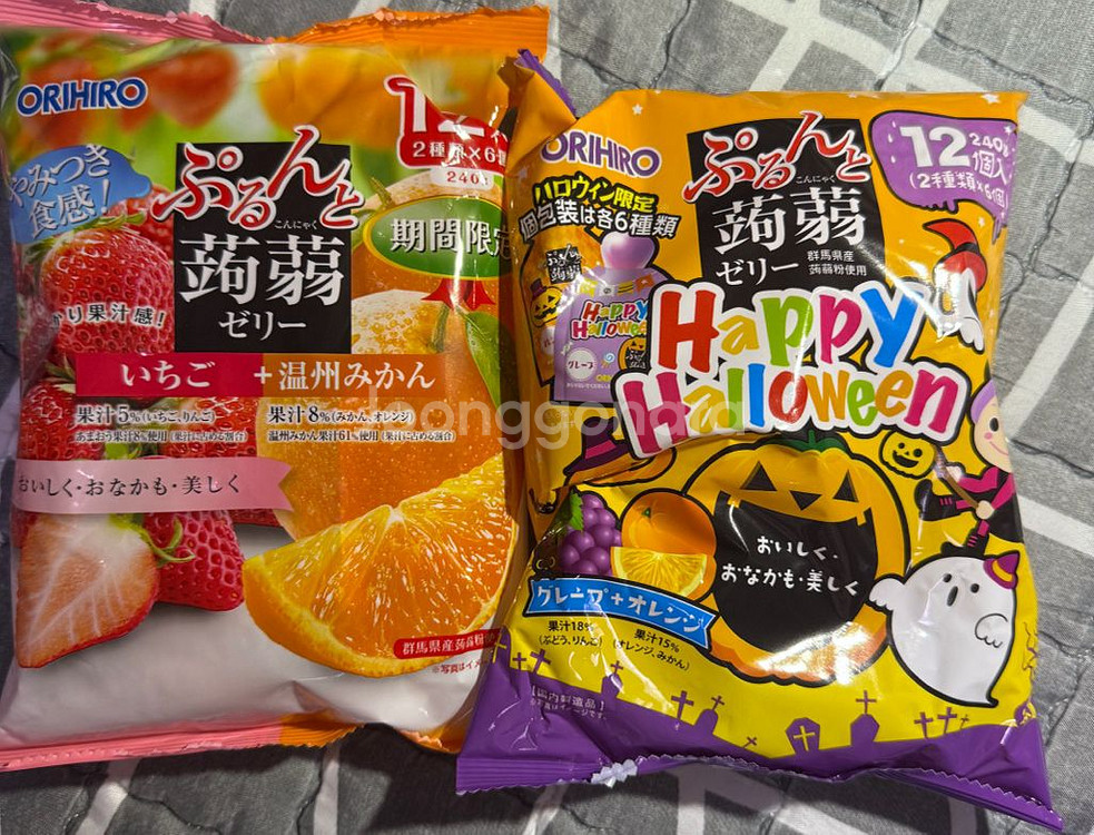 일본 곤약젤리 미니 파우치형 (12개입)--1