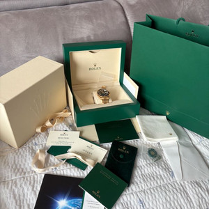 (정품) 롤렉스 서브마리너 금통 (흑금)116618LN