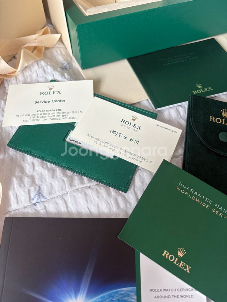 (정품) 롤렉스 서브마리너 금통 (흑금)116618LN--3