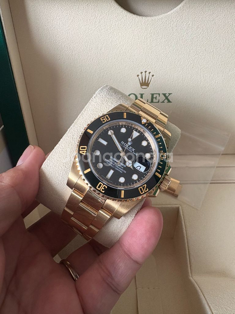 (정품) 롤렉스 서브마리너 금통 (흑금)116618LN--4