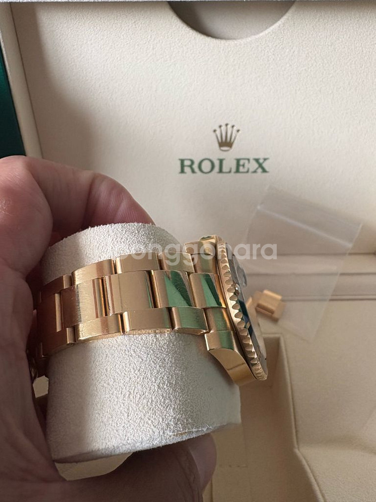 (정품) 롤렉스 서브마리너 금통 (흑금)116618LN--6