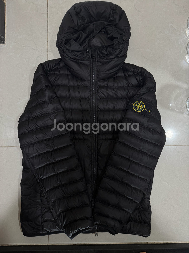 스톤아일랜드 바이오 립스탑 경량패딩--0