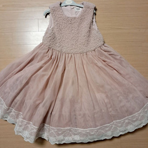 140 사이즈 도톰한 원피스 2벌