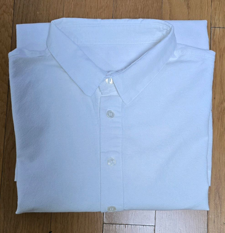 드레스몬스터 언발란스 화이트 빅포켓셔츠8/빅포켓면티8 이미지