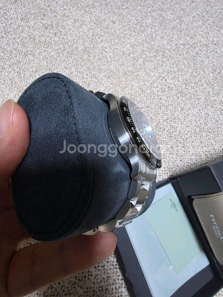 피츠만3 아이스블루 크로노그래프--2