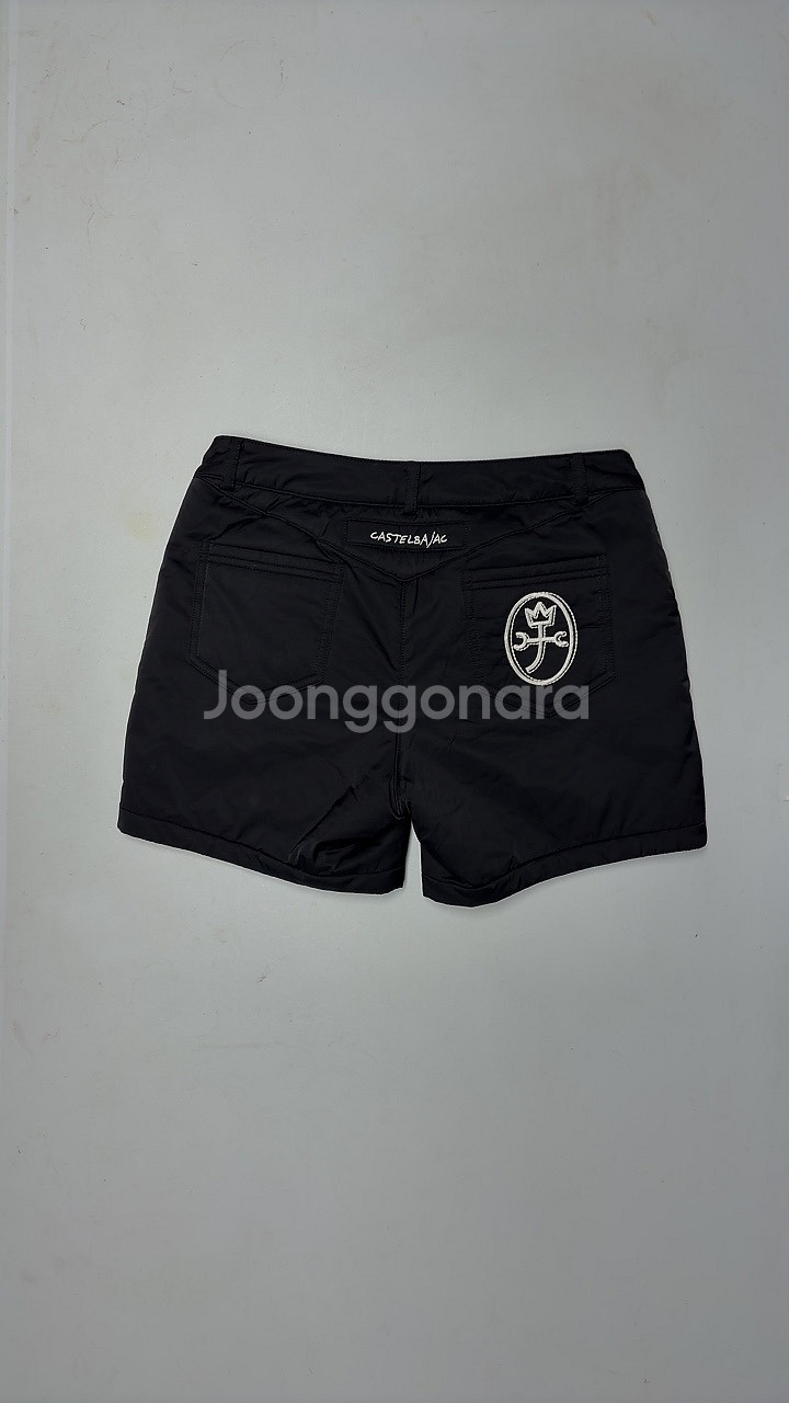 9829번 까스텔바작 여자 골프 솜 패딩 반바지 26--1