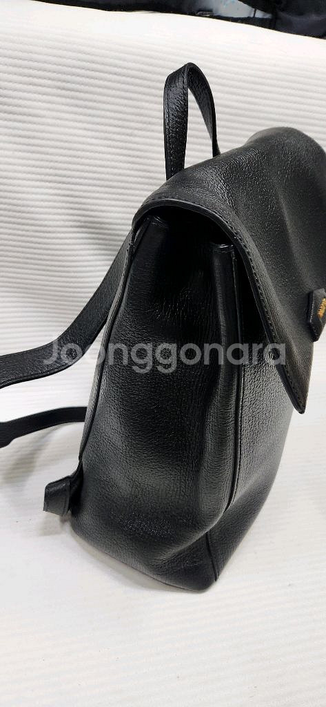 헤지스 그레인 소가죽 백팩--2