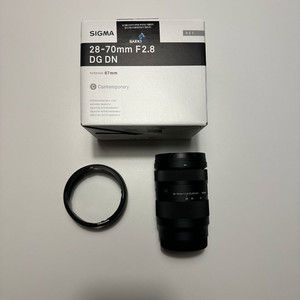 시그마 28-70 F2.8 L마운트 박스풀 (보증유)
