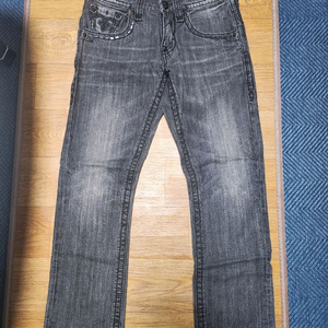 락리바이벌 블랙 데님 바지 29 프리미엄 진