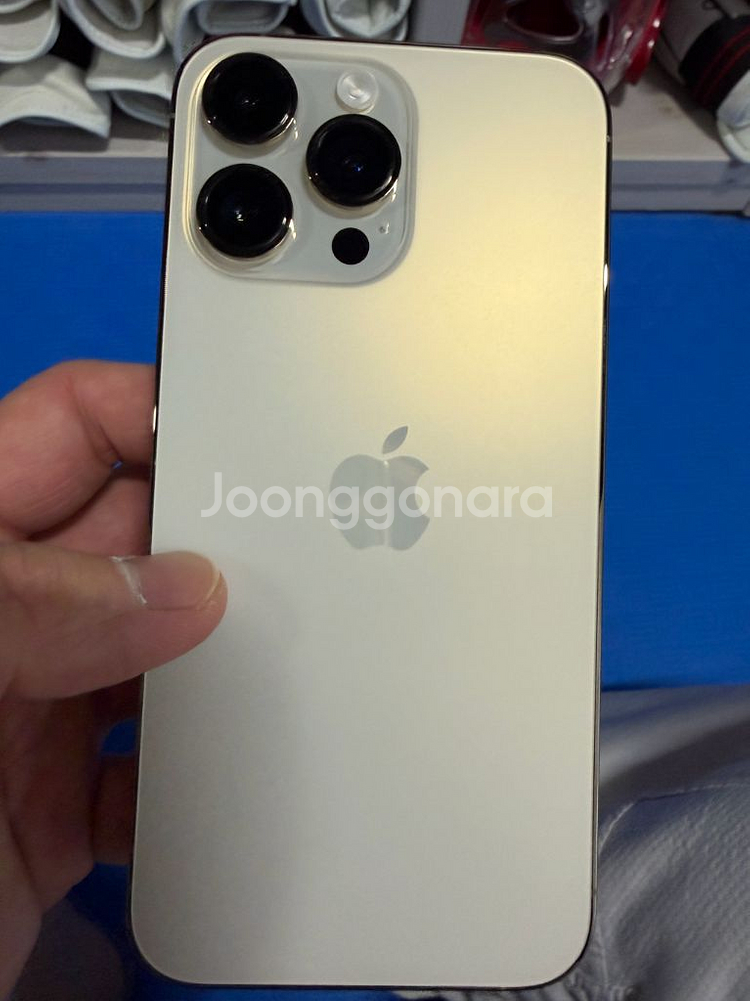 아이폰 14 프로맥스 256GB 골드 팝니다--6