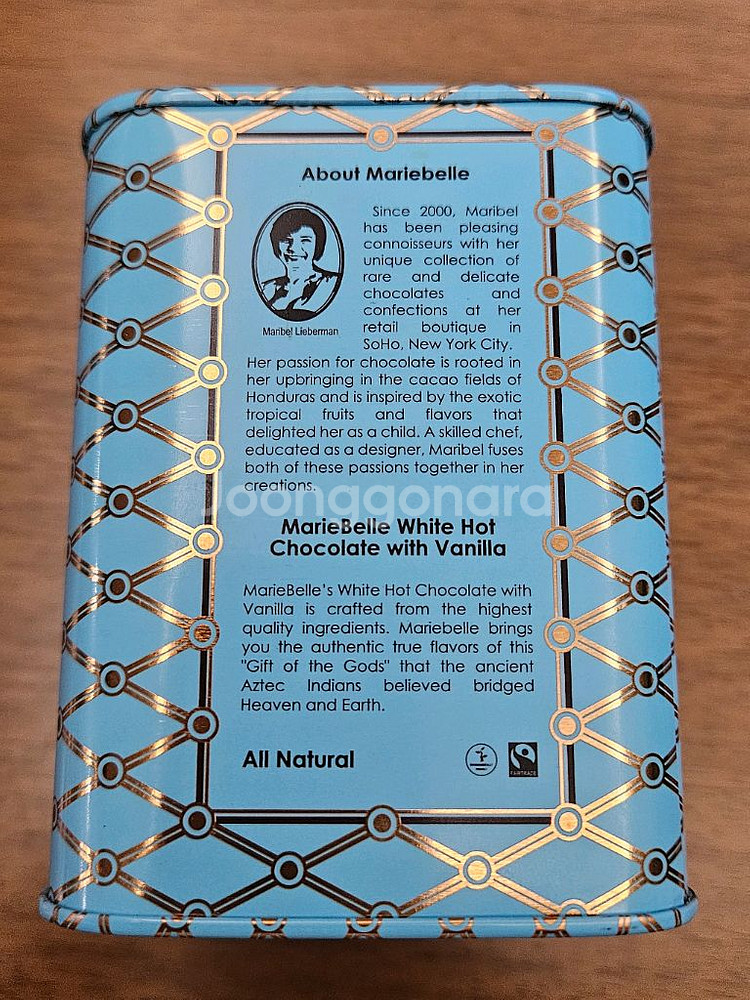 마리벨 핫 초콜릿 틴캔--5