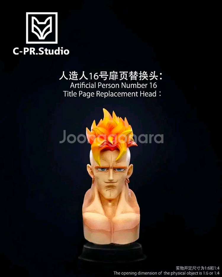 인조인간 16 17 18호 1/4 CPR 레진 스태츄--9