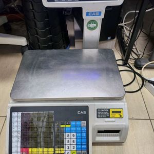 카스 CL5200-15P 농수산물 반찬 라벨 저울