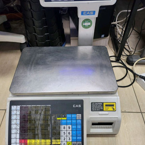 카스 CL5200-15P 농수산물 반찬 라벨 저울
