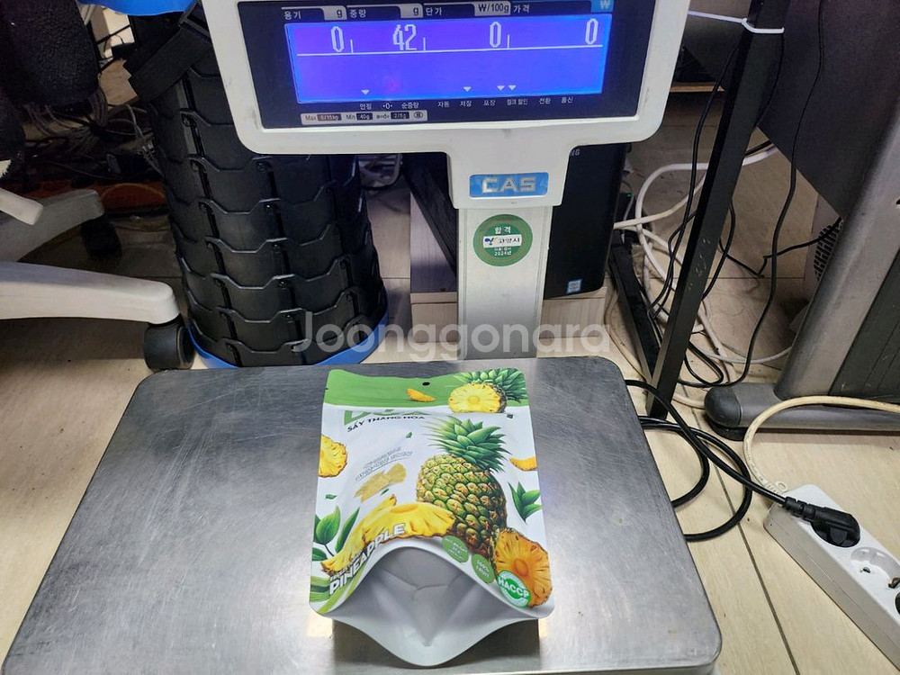 카스 CL5200-15P 농수산물 반찬 라벨 저울--1