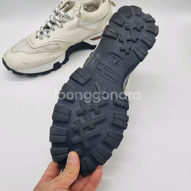 에르메네질도 제냐 XXX 꾸튀르 스니커즈 화이트 285--2