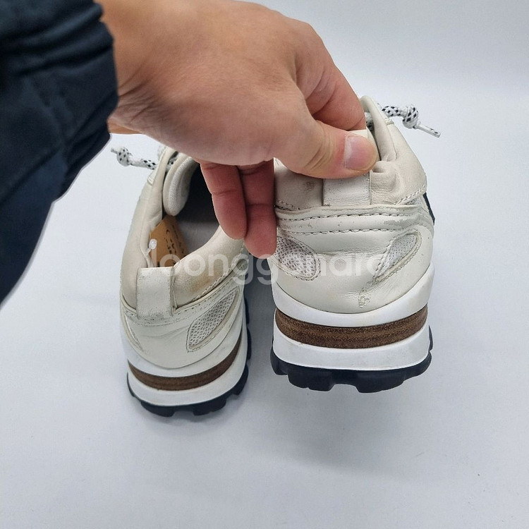 에르메네질도 제냐 XXX 꾸튀르 스니커즈 화이트 285--7