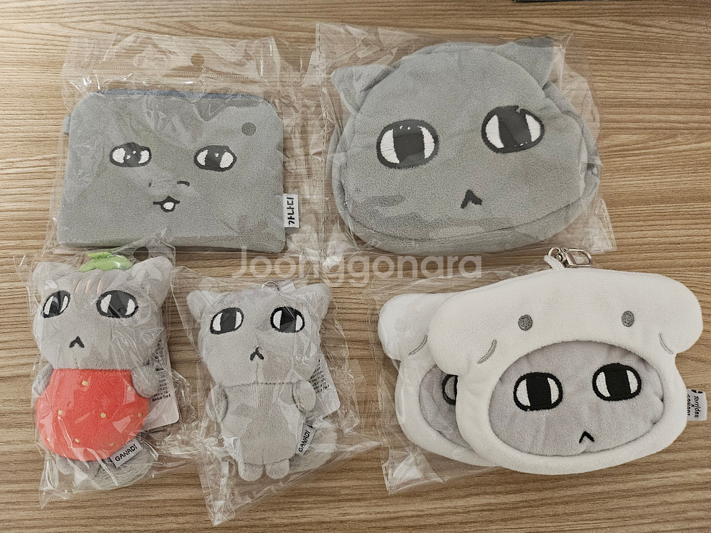 가나디 고냐니 파우치 인형 쿠션 키캡--0