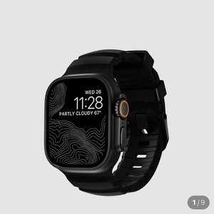 노마드 애플워치 스포츠 방수 티타늄 밴드 로키 포인트