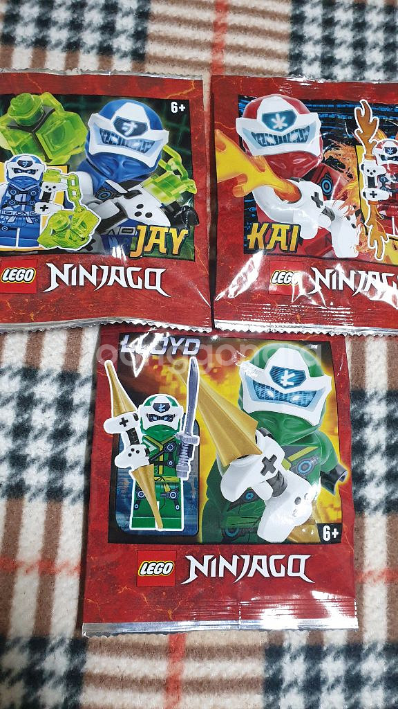 레고 닌자고 게이밍3종 디지 로이드 카이 제이 미개봉--0