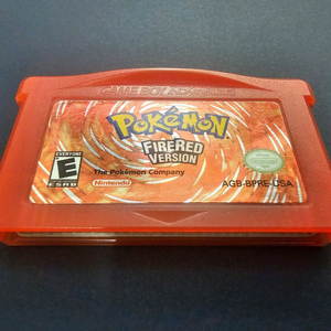 닌텐도 GBA 게임보이 포켓몬스터 파이어레드 북미판