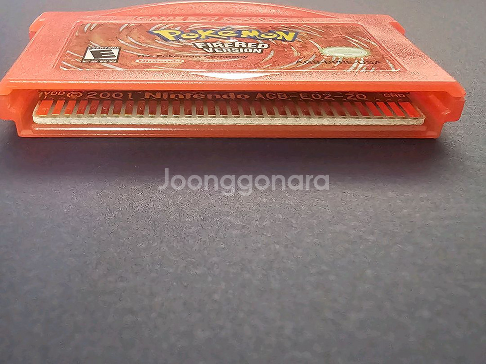 닌텐도 GBA 게임보이 포켓몬스터 파이어레드 북미판--2