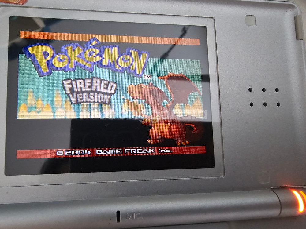 닌텐도 GBA 게임보이 포켓몬스터 파이어레드 북미판--4