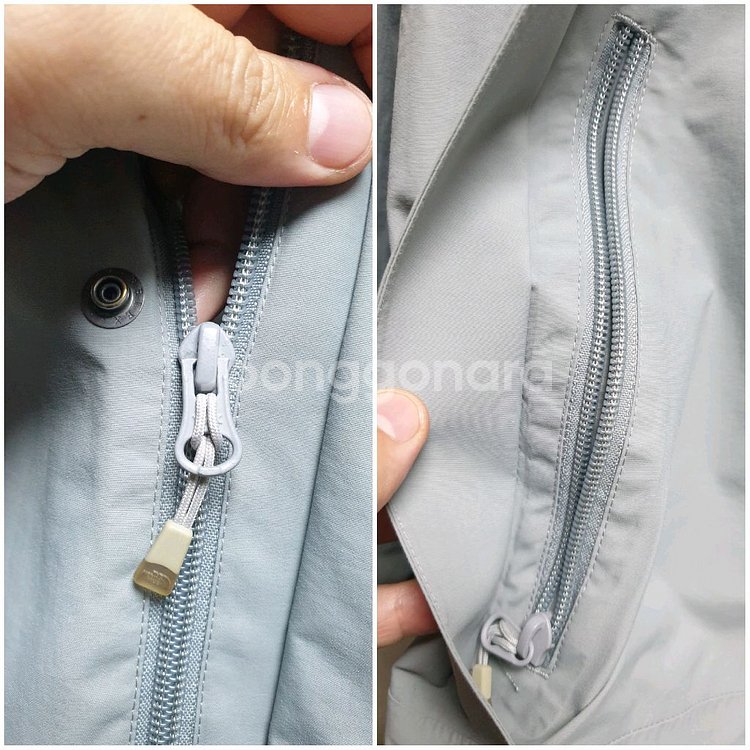 [L/100] 노스페이스 드라이벤트 바람막이/그레이--5