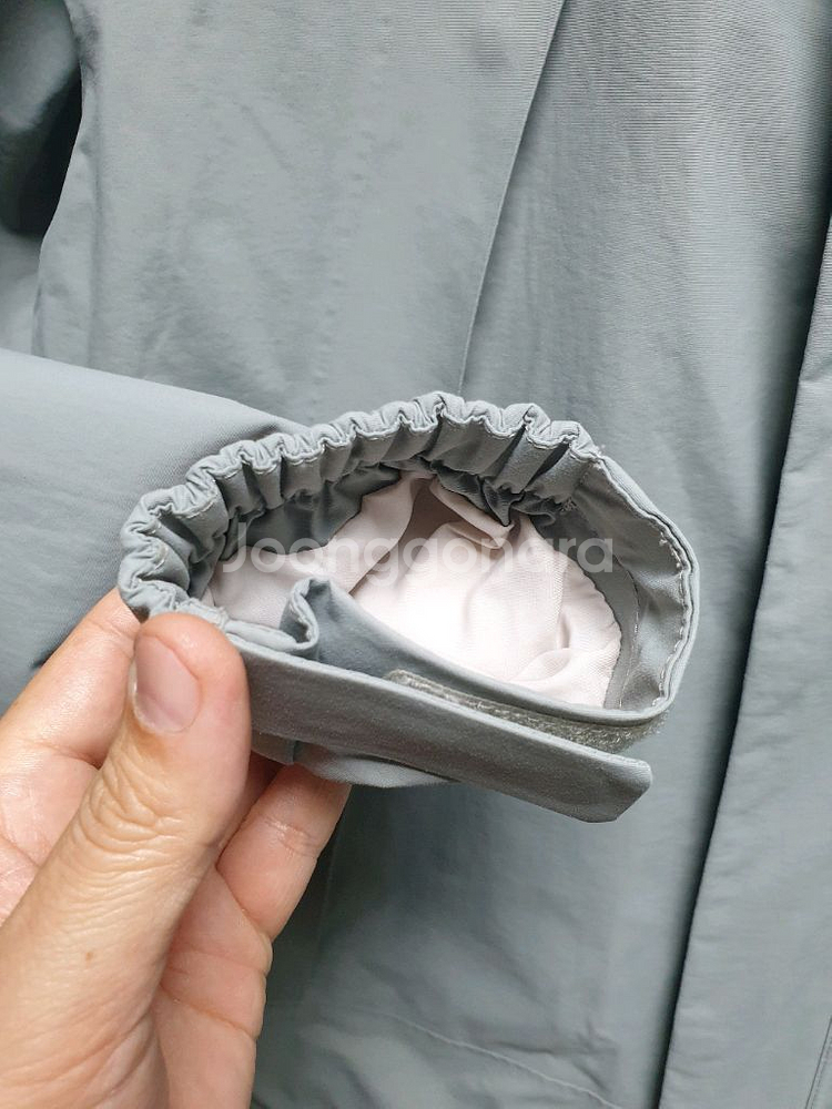 [L/100] 노스페이스 드라이벤트 바람막이/그레이--4