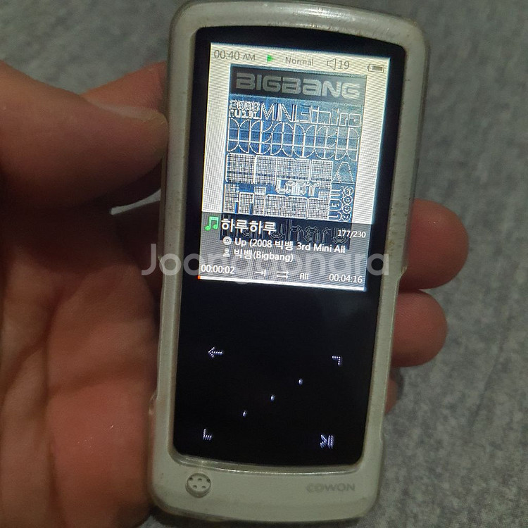 코원 i9 4기가 mp3 엠피쓰리--8