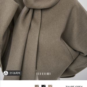 더캐시미어 블렌드 핸드메이드 케이프