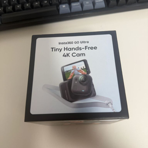 Insta360 GO Ultra 4K 블랙 액션캠