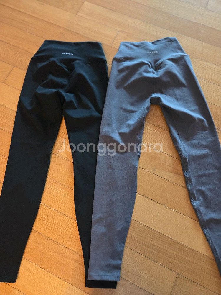 (새상품)젝시믹스 레깅스 블랙/그레이(S)--3