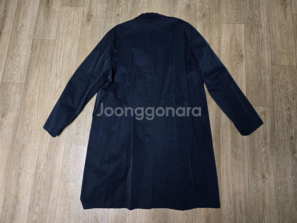컨셉원 트렌치 코트 네이비 L 새제품 팝니다--3
