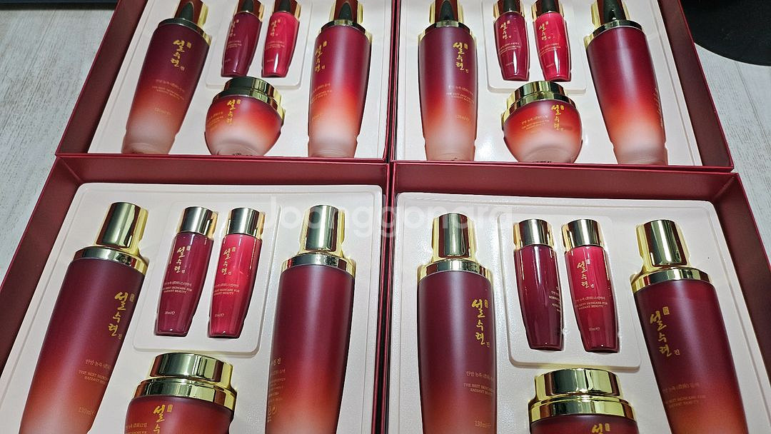 설수련 진 한방 3종 세트 /화장품/기초화장품 세트 /--7