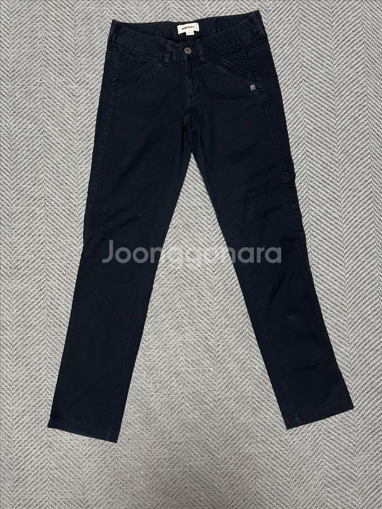 DIESEL 디젤 블랙 데님 팬츠 정품--0