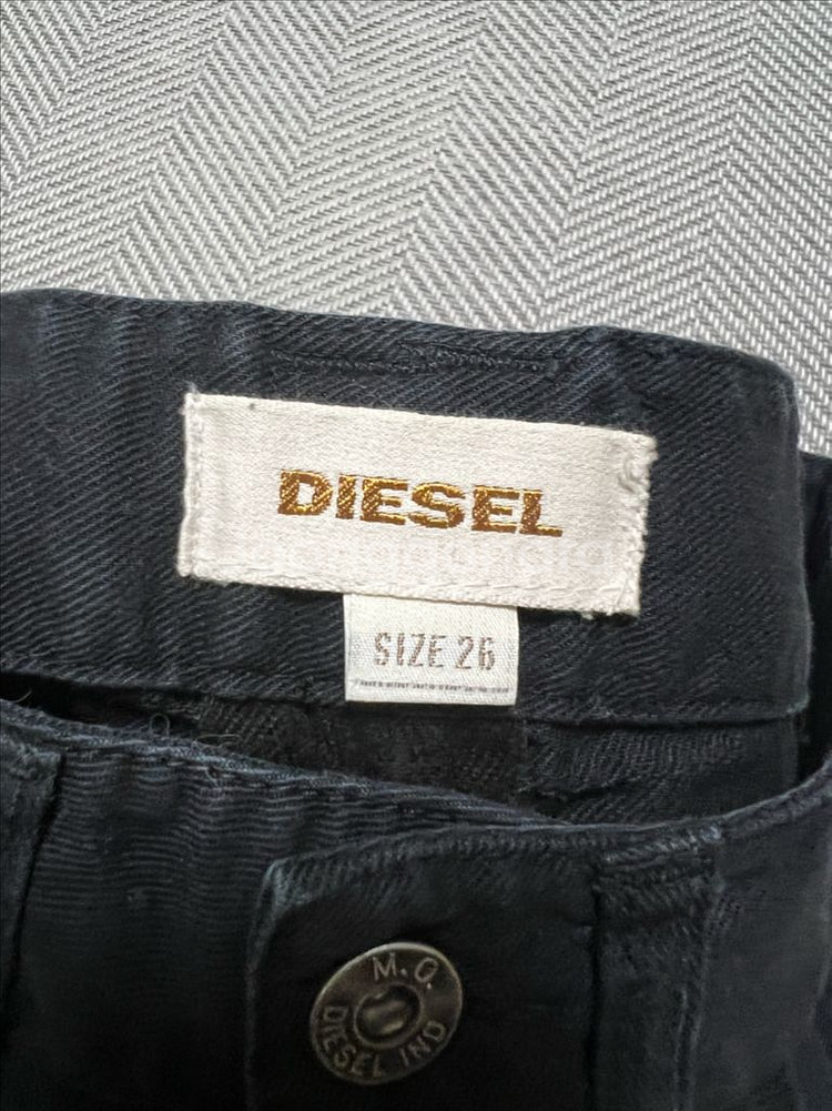 DIESEL 디젤 블랙 데님 팬츠 정품--2