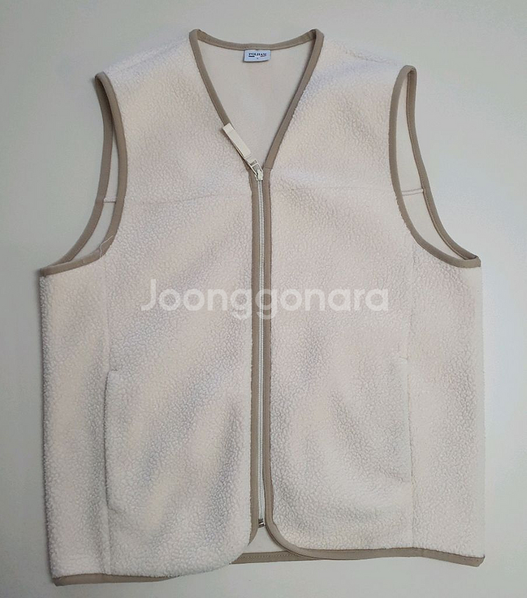 폴햄 뽀글이 플리스 조끼 90--0