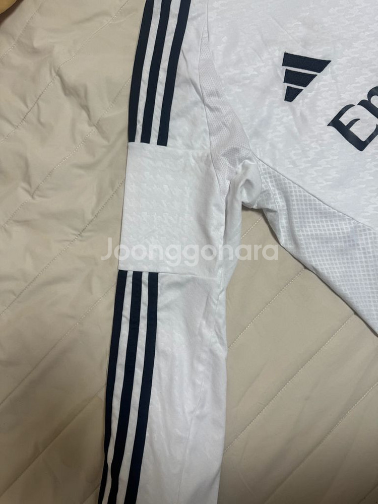 레알 마드리드 아디다스 흰색 축구 유니폼--1