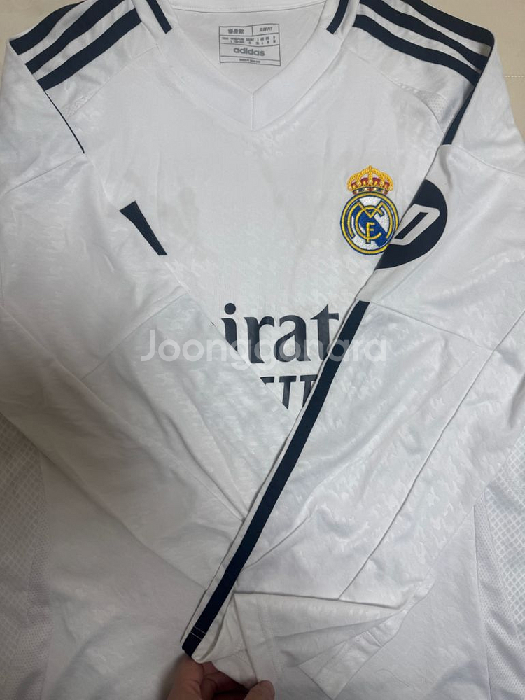 레알 마드리드 아디다스 흰색 축구 유니폼--2