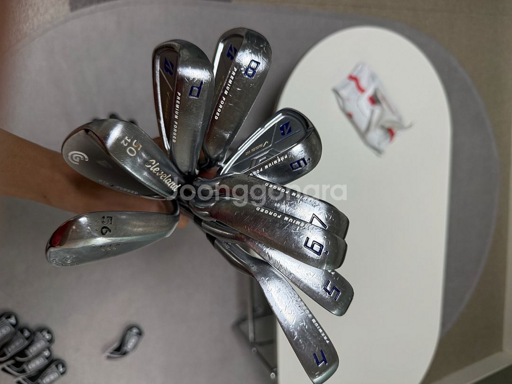 남자 골프채 세트(v300아이언 클히블랜드 웨지 등)--3