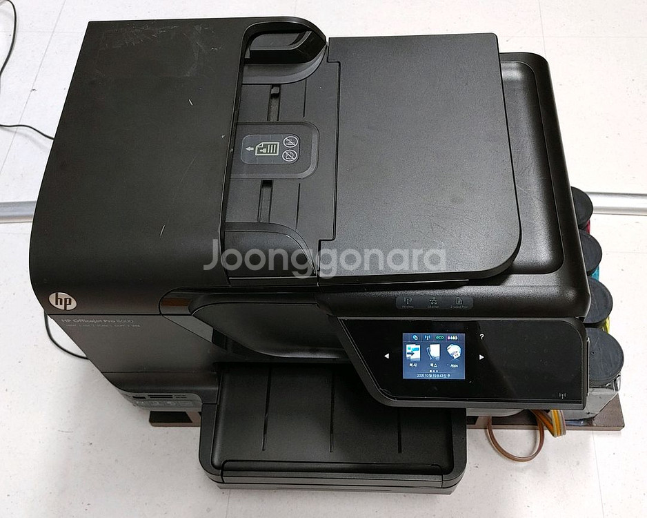 컬러무한잉크 팩스 복합기 HP오피스젯프로8600--0