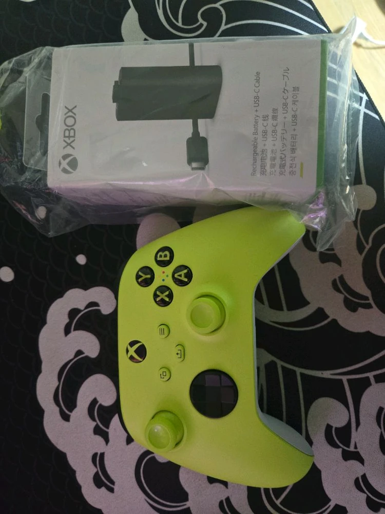 xbox 게임패드 4세대 무선 일렉트닉볼트 색상 이미지