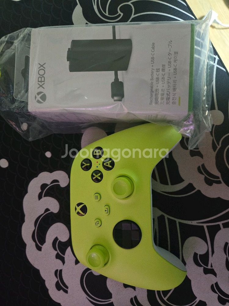 xbox 게임패드 4세대 무선 일렉트닉볼트 색상--2